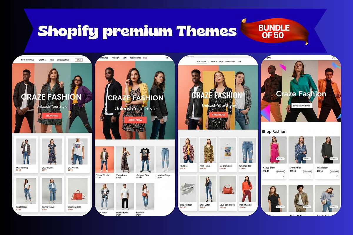 50 Modern E‑Commerce SHOPIFY THEMES, a Shopify Template by Crox Studio | Digital (Photo 54 of 59)