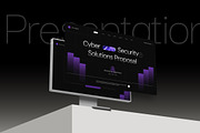 Cyber Security Proposal Google Slide, a Presentation Template by fakhroo (Thumbnail 2 of 5)