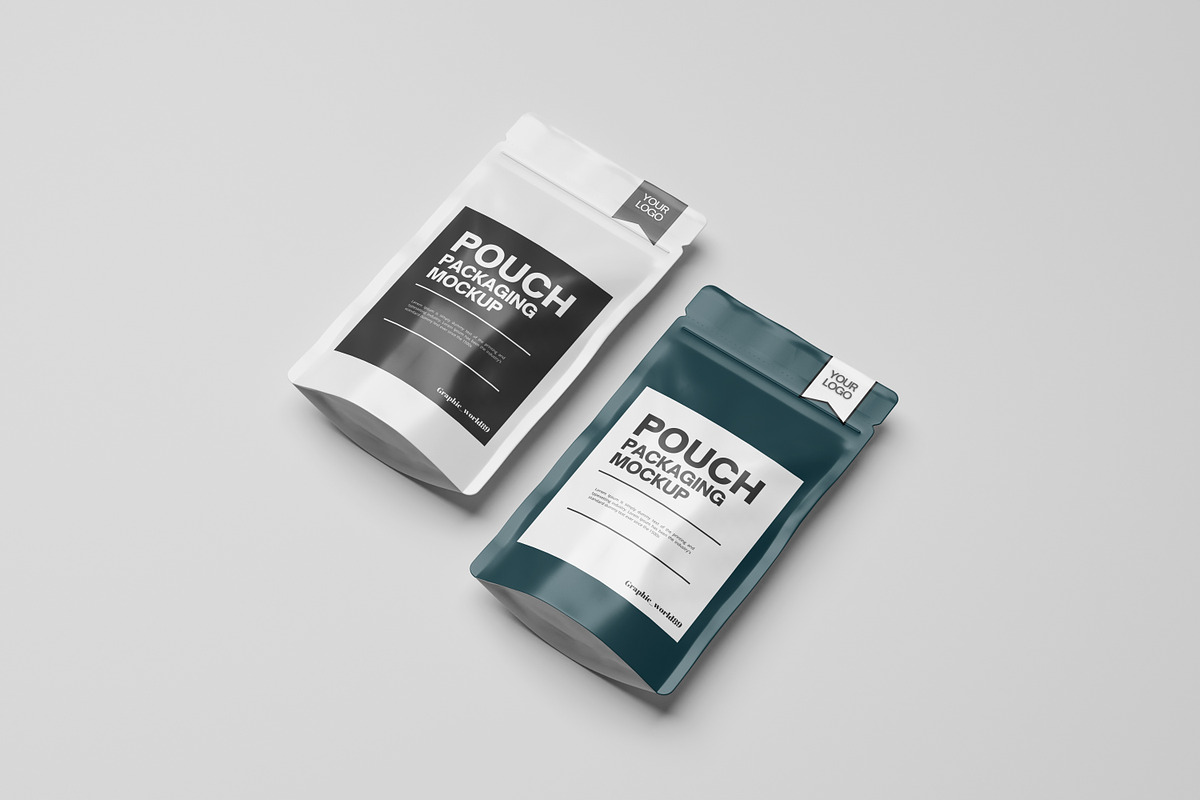 High Quality Pouch Packaging mockup, a Packaging Mockup by Graphic_world89 (Photo 10 of 12)