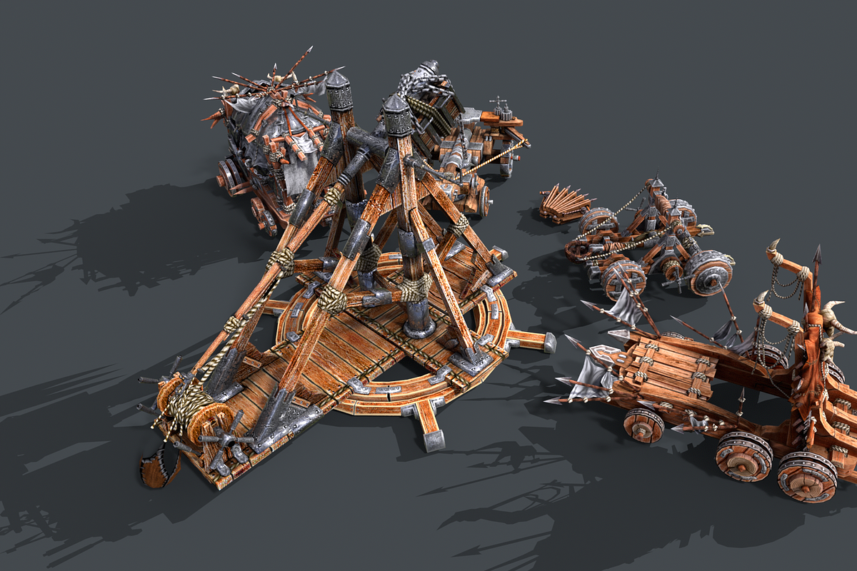 Medieval War Machines, a Cars & Vehicle 3D Model by Beatheart Creative Studio (Photo 6 of 10)