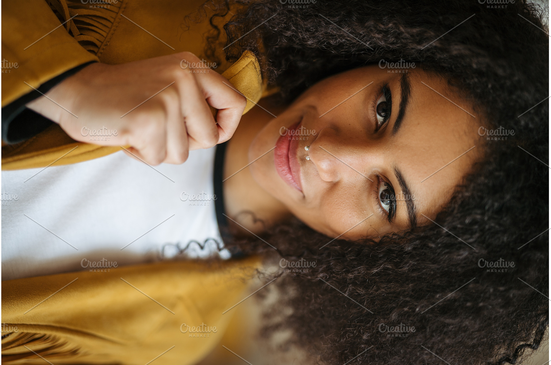 Portrait of beautiful young woman, a Person Photo by HalfPoint