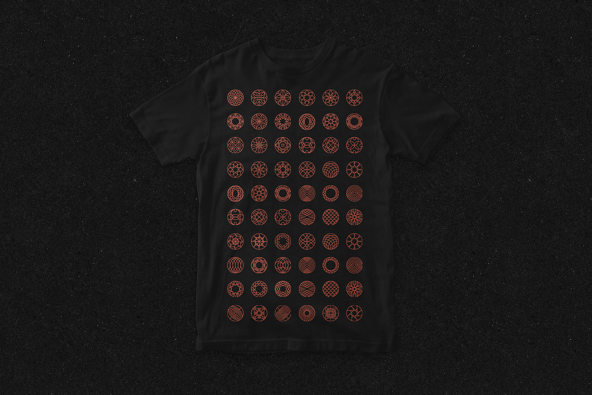 45 VINTAGE ROUND LOGOS, an Object Graphic by 2DFUNS (Photo 8 of 8)