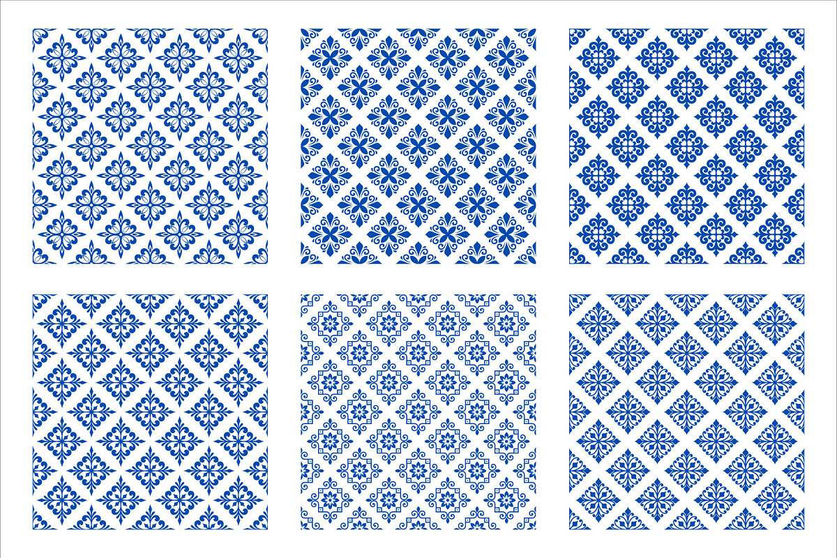 Pack of 50 abstrack floral pattern, a Pattern Graphic by Brainware Graphic (Photo 8 of 11)