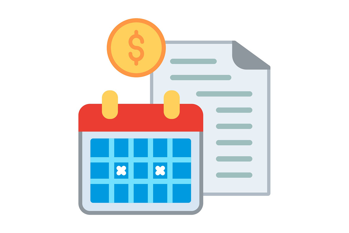 Invoice Flat Icon, a Duotone Icon by Pexelpy (Photo 1 of 2)