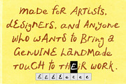 Organic Hand Painted Font, a Handwritten Font by Ayya Studio (Thumbnail 8 of 17)