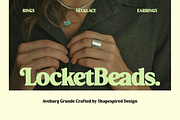 Aveburg Grande - Retro Chunk, a Serif Font by Shapespired Design (Thumbnail 6 of 22)