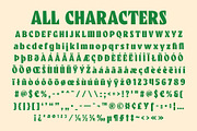 CS Chios – Bold Sans Serif, a Sans Serif Font by Craft Supply Co. (Thumbnail 8 of 8)