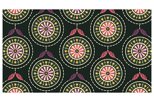 Ornamental circular motif, a Pattern Graphic by Creative Backgrounds