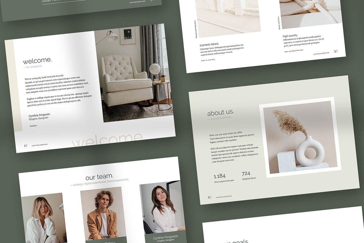 CARTAGENA Brochure -Canva & Indesign, a Brochure Template by Imagination Area (Photo 3 of 12)