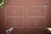 Geometric Letters and Logo Designs, a Branding & Logo Template by VP Fonts (Thumbnail 3 of 28)
