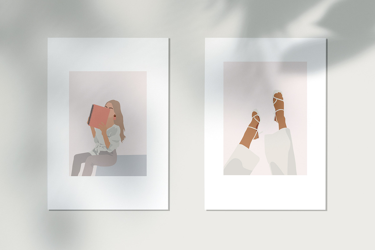 ABSTRACT GIRL BOSS, a Person Illustration by Olg Store (Photo 7 of 12)