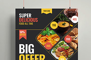 Super Delicious Food Menu Template, a Flyer Template by MightyDesign (Thumbnail 2 of 6)