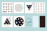 Retro Set Space Crystals, a Decorative Illustration by Fay_Francevna (Thumbnail 2 of 3)
