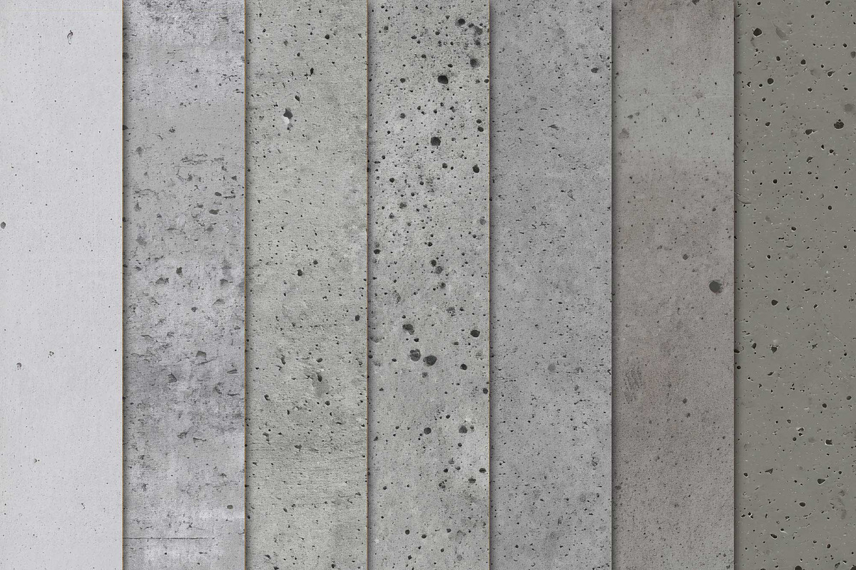 Concrete Seamless Textures Set, a Texture Graphic by Maishop (Photo 2 of 3)