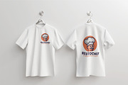 Resto Chef Mascot Logo Design, a Branding & Logo Template by Artnivora.Std (Thumbnail 2 of 3)