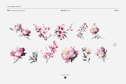 Hanami, Peonies and Sakura Patterns, a Wallpaper Graphic by Pink Linen (Thumbnail 10 of 10)
