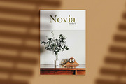 Novia Mini Magazine Mock-Up Kit, a Print Template by Eugene Tantsurin (Thumbnail 5 of 12)
