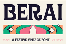 Berai – Festive Vintage Font