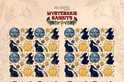 Mysterious Rabbits, an Animal Illustration by Ink Stories (Thumbnail 9 of 29)