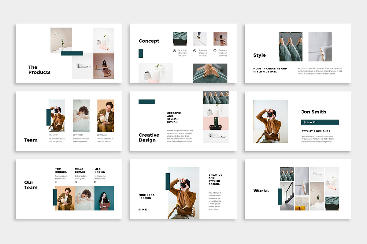 NOYA - Powerpoint Template, a Presentation Template by PixaSquare