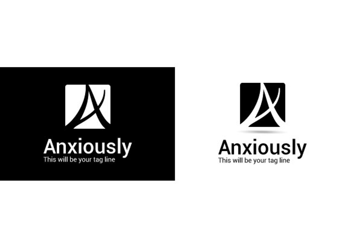 Anxiously, a Branding & Logo Template by The Branding Fusion (Photo 4 of 4)