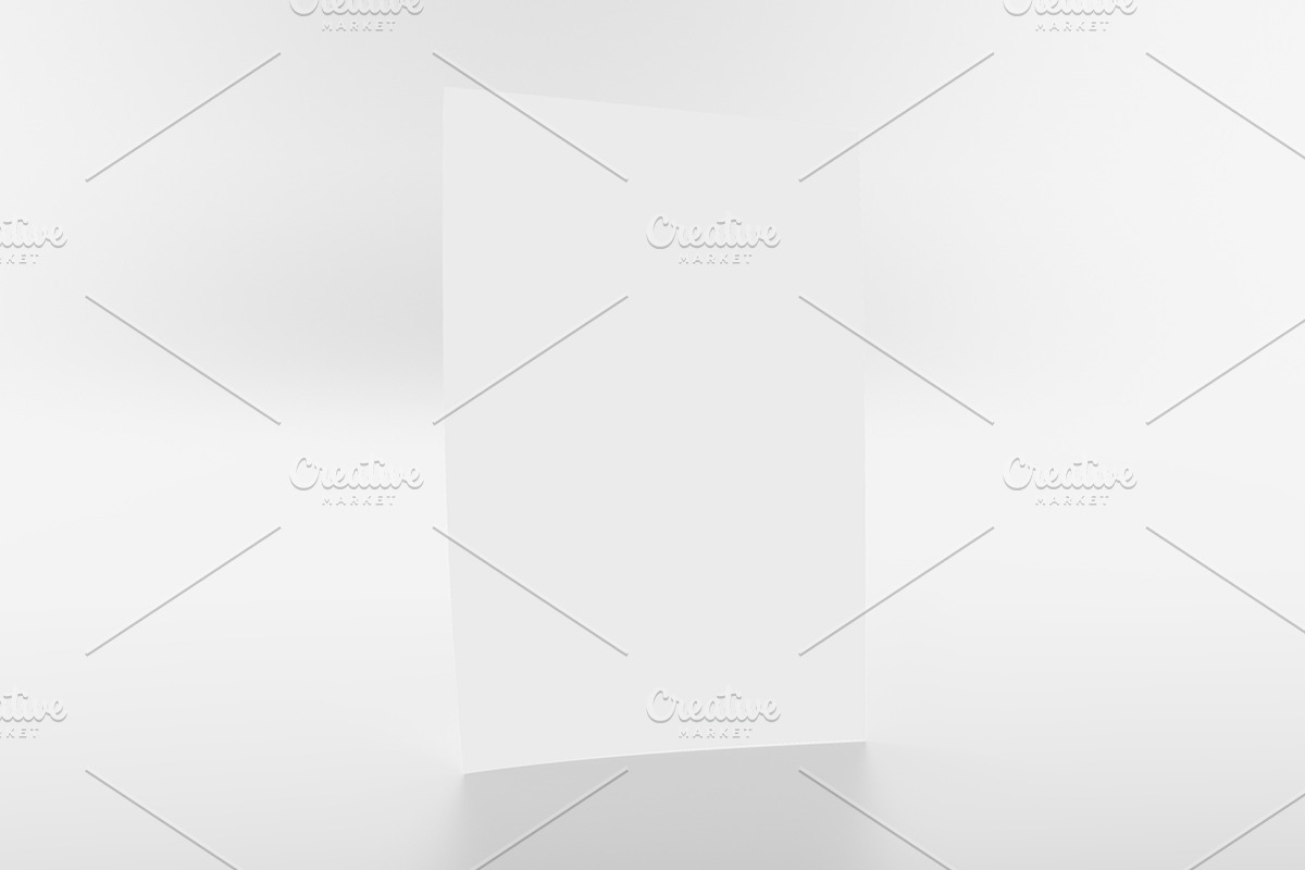 Flyer Mockup, an Advertising Mockup by Qaleb Studio (Photo 2 of 2)
