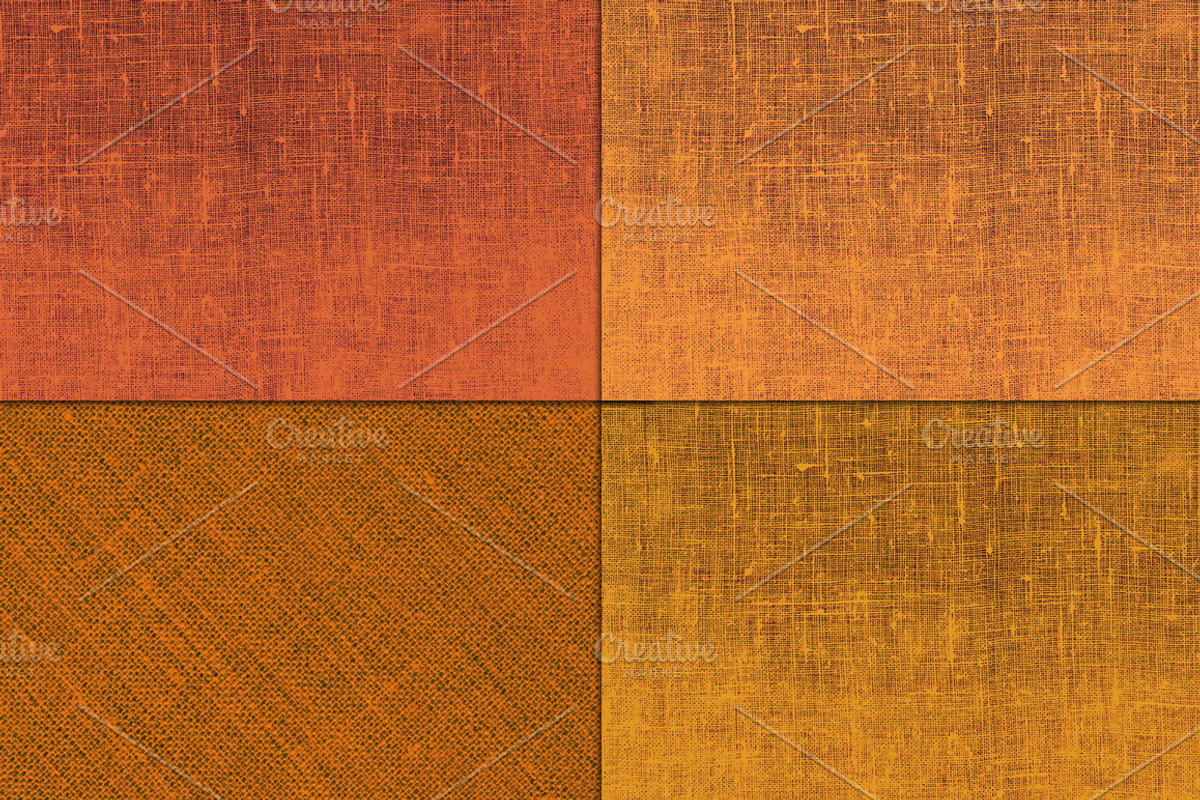 Orange Linen Canvas Texture preview 2
