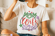 Mom Wife Boss Mother's Day SVG PNG, a Graphic by mh_arif (Thumbnail 4 of 4)