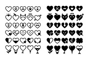 30 Heart Icons Set, an Icon by Lianella's Shop (Thumbnail 2 of 4)