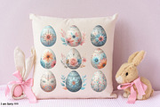 Aesthetic Easter Clipart, a Seasonal Illustration by RobertsArt (Thumbnail 6 of 7)
