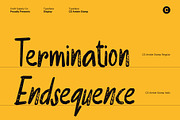 CS Amble Stamp, a Handwritten Font by Craft Supply Co. (Thumbnail 4 of 8)