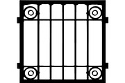 Luxury Iron Scroll Gate Railing, an Object Graphic by Designer_Momina (Thumbnail 15 of 17)