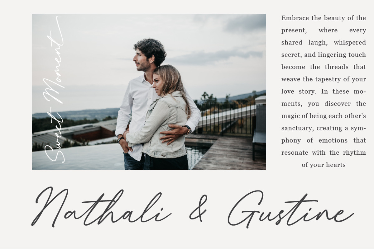 Blackline - Script Font with Swash, a Script Font by Typebae (Photo 5 of 8)