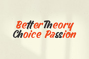 Sunday Thesso - Display Script Font, a Script Font by Lettermine (Thumbnail 7 of 10)