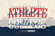 Athlete College Duo, a Slab Serif Font by MaxArt Foundry (Thumbnail 1 of 10)