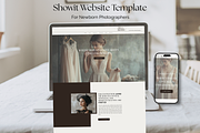 Showit Photography Website Template, a WordPress Template by Sara Martin Designs (Thumbnail 1 of 6)