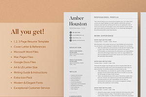 Resume/CV - The Amber