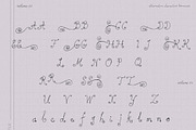 Handwritten Whimsy Curly Font, a Handwritten Font by Laras Wonderland (Thumbnail 7 of 10)
