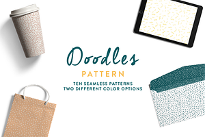 Doodle Pattern Set
