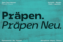 Prapen Font