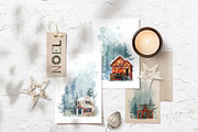 COZY&FROSTY Watercolor set, a Decorative Illustration by Lemaris (Thumbnail 5 of 6)