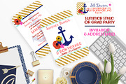 Anchor Love Party Invitation, an Invitation Template by Jennifer Caminiti (Thumbnail 1 of 4)