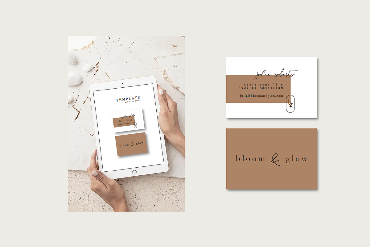 Minimalist Business Cards AI EPS PSD, a Templates & Theme by Bonnie Duijs (Photo 8 of 8)