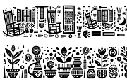 Vintage Tailor Folk Art, a Decorative Illustration by devastd (Thumbnail 9 of 28)