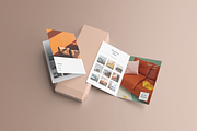A4 Bifold Brochure Mockup Bundle 61, a Books & Magazine Mockup by Graphicuss (Thumbnail 2 of 5)