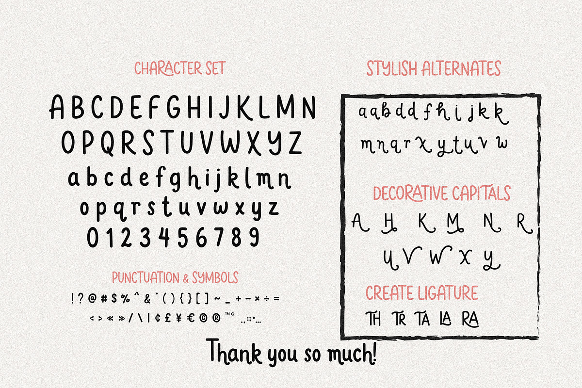 Lovely Handwritten Font, a Handwritten Font by MaxArt Foundry (Photo 5 of 5)
