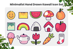 Cute Kawaii Doodle Icon Pack, a Duotone Icon by erifqizeicon