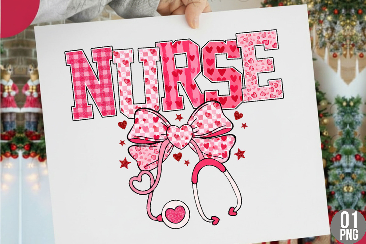 Coquette Nurse Valentine Stethoscope, an Illustration by Designking (Photo 1 of 6)