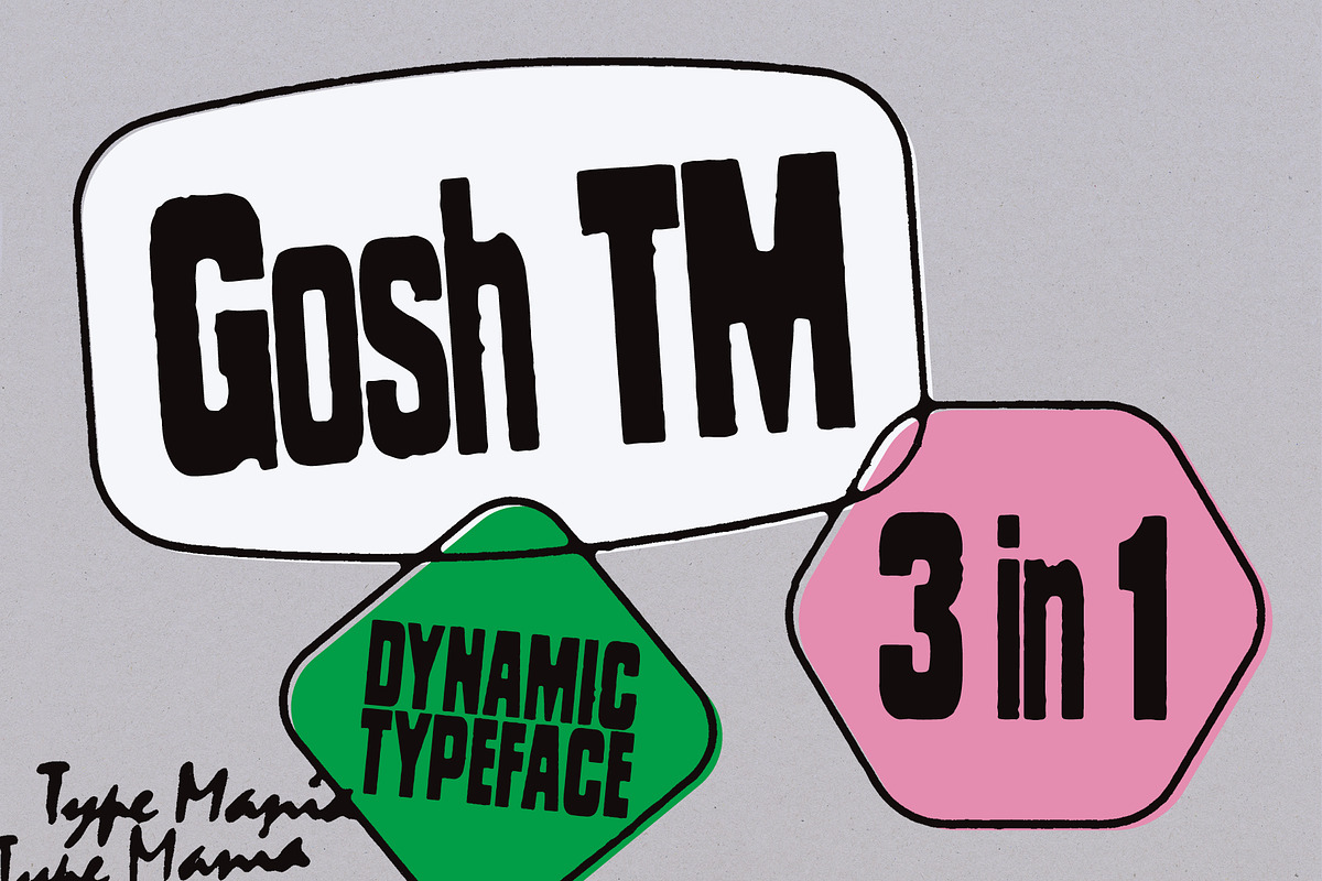 50 TYPE MANIA FONTS // 50% OFF!, a Font by Type Mania (Photo 36 of 51)