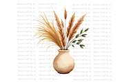 Minimalist Flower Vase - Terracotta, a Decorative Illustration by Bloom Craft Creations (Thumbnail 3 of 10)